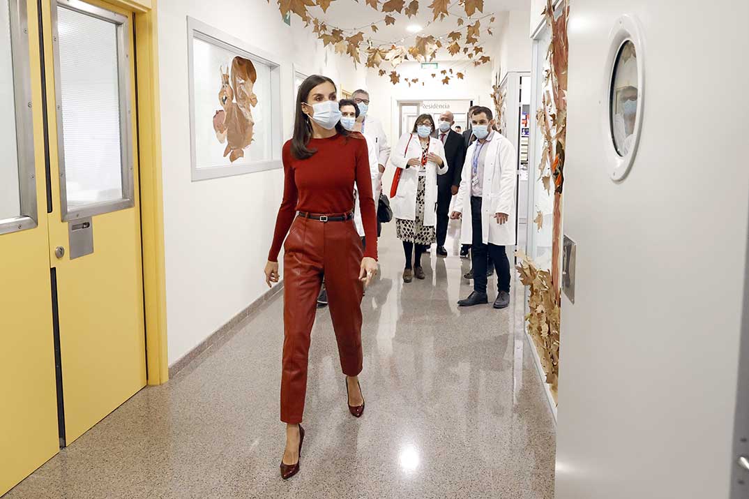 Reina Letizia - Actividades en Barcelona relacionadas con la Salud Mental y Atención a la Discapacidad Intelectual © Casa Real S.M. El Rey