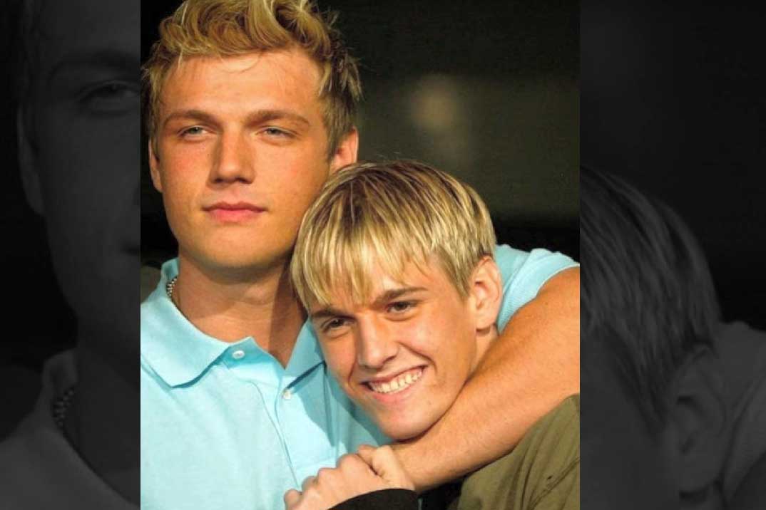 Nick Carter y Aaron Carter © Redes Sociales