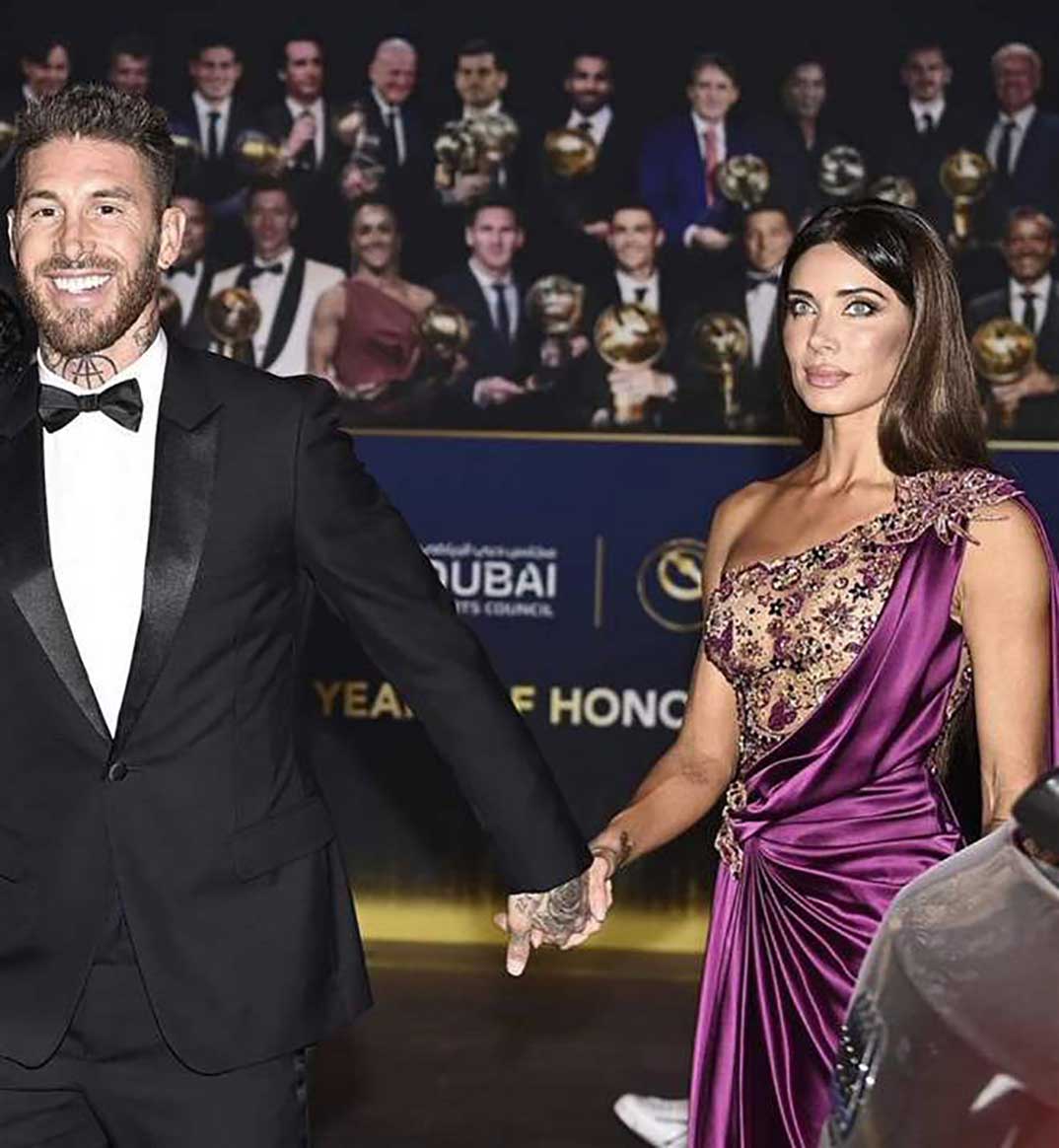 Pilar Rubio y Sergio Ramos © Redes Sociales