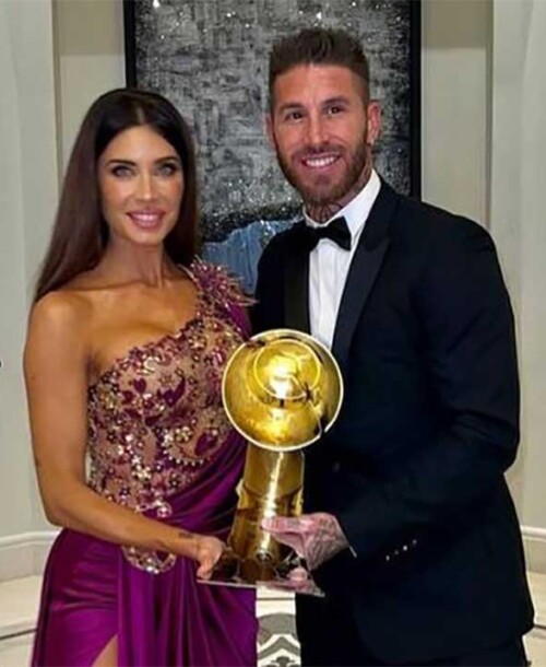 Pilar Rubio, espectacular en la gran noche de Sergio Ramos en Dubai