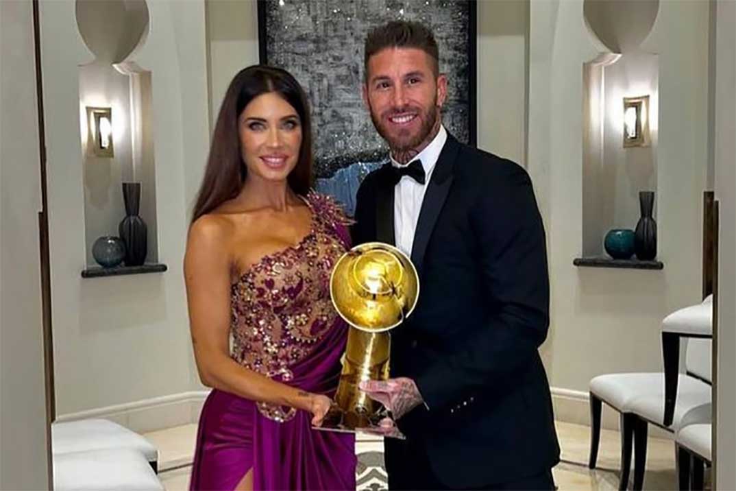 Pilar Rubio y Sergio Ramos © Redes Sociales