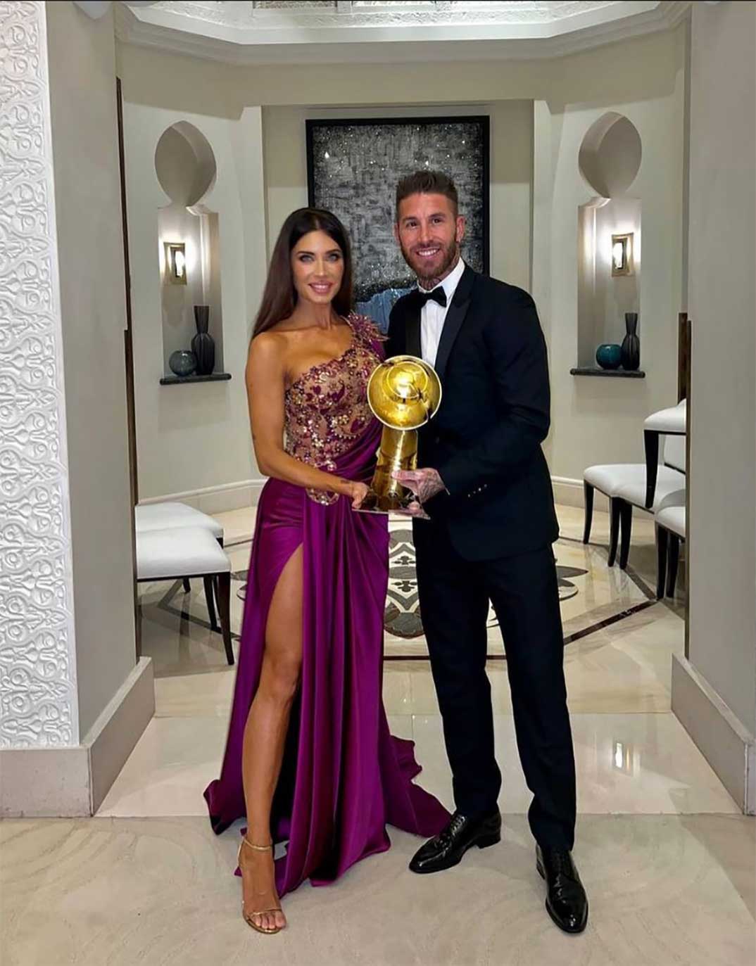 Pilar Rubio y Sergio Ramos © Redes Sociales