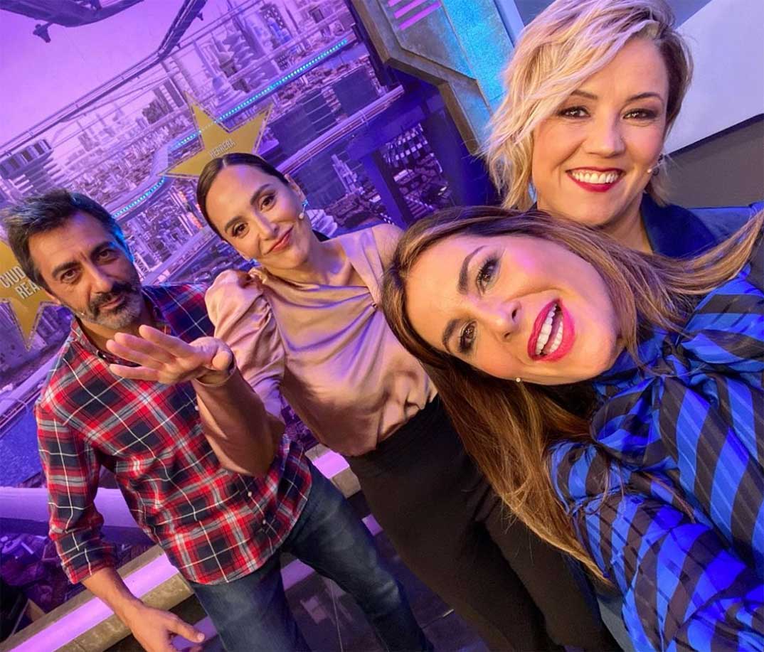 Tamara Falcó con Juan del Val, Cristina Pardo y Nuria Roca - El Hormiguero © Antena 3