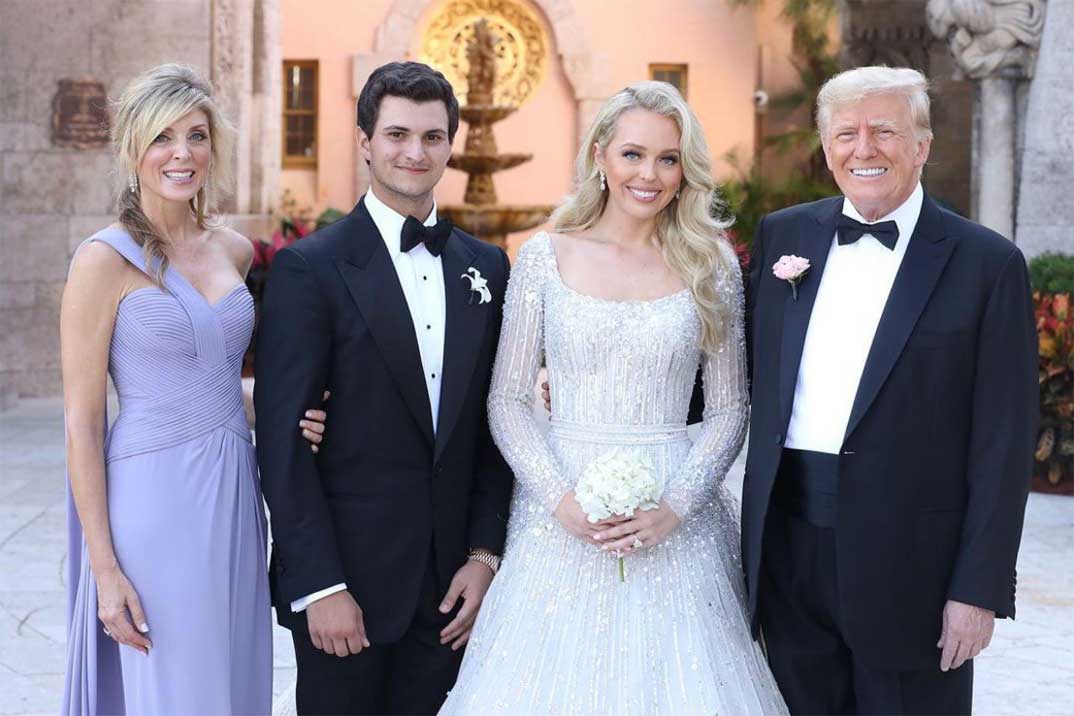 La espectacular boda de Tiffany Trump, la hija de Donald Trump
