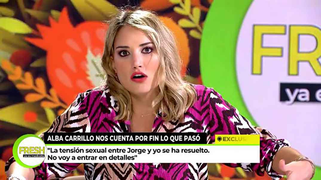 Alba Carrillo - Ya es mediodía © Telecinco