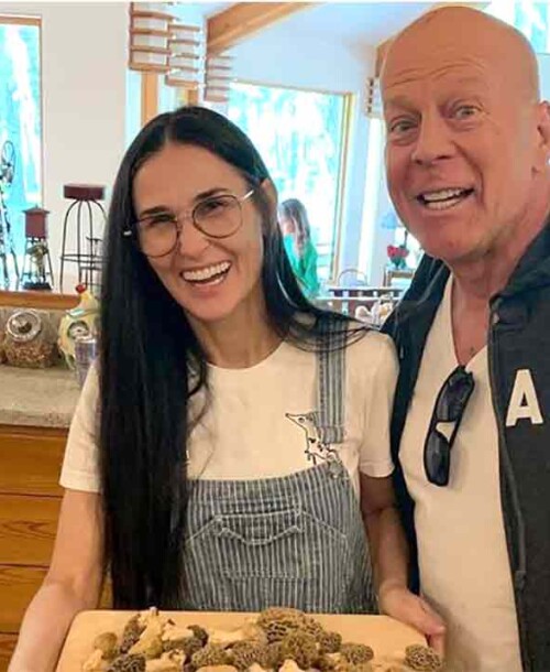 Bruce Willis y Demi Moore ya son abuelos