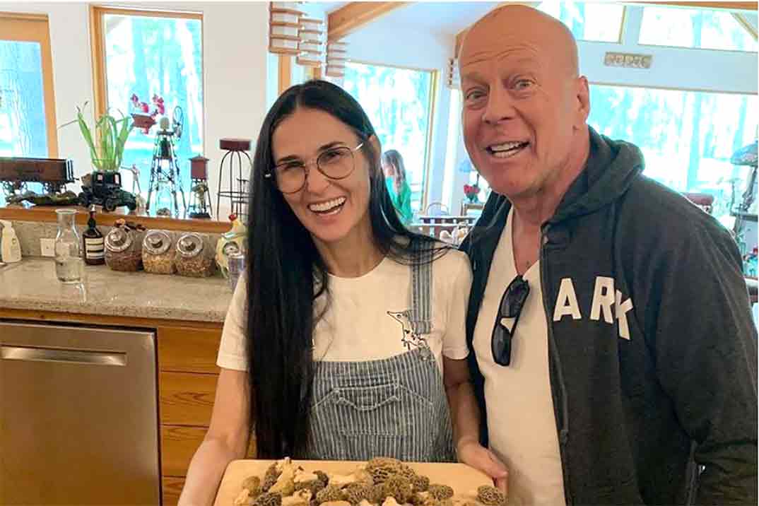 Bruce Willis y Demi Moore © Redes Sociales