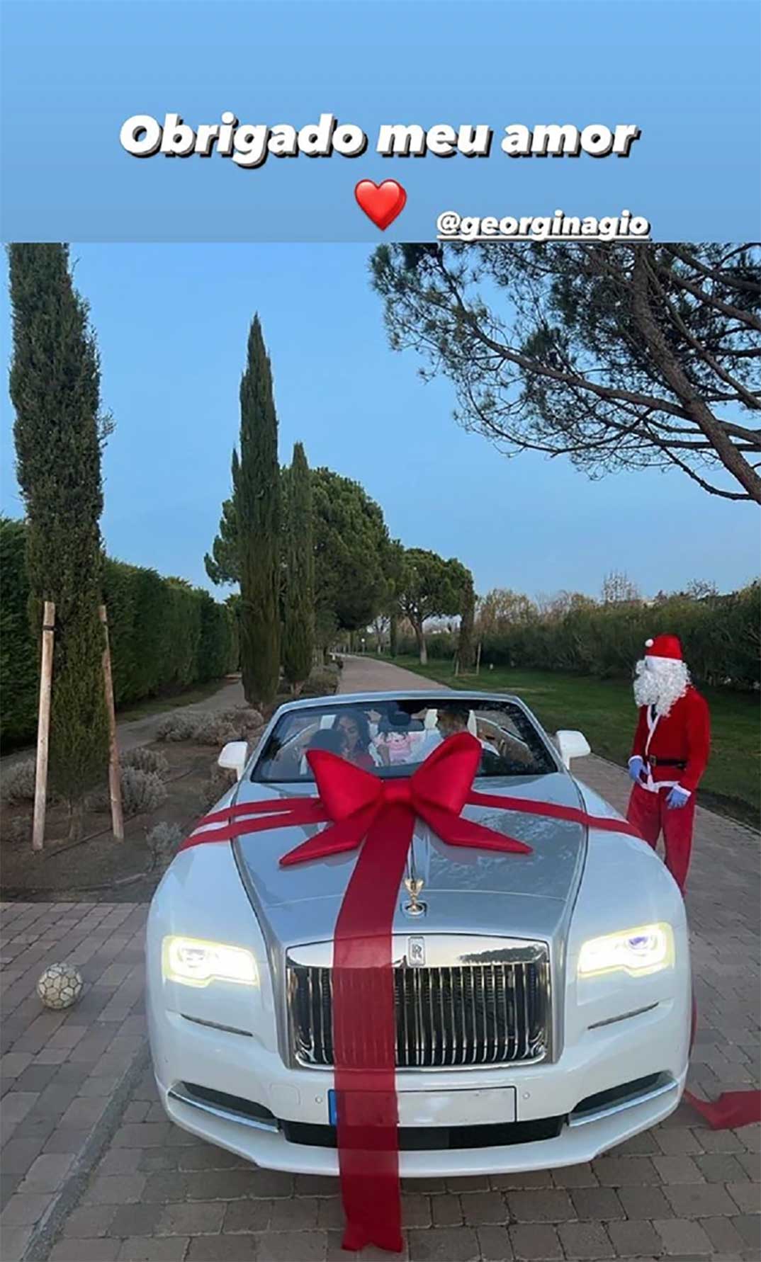 Cristiano Ronaldo y Georgina Rodríguez © Instagram