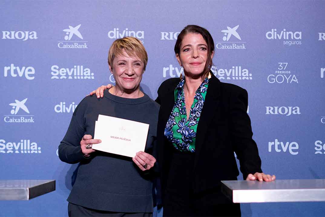 Blanca Portillo y Nora Navas - Lectura Nominados Goya 2023 © Alberto Ortega