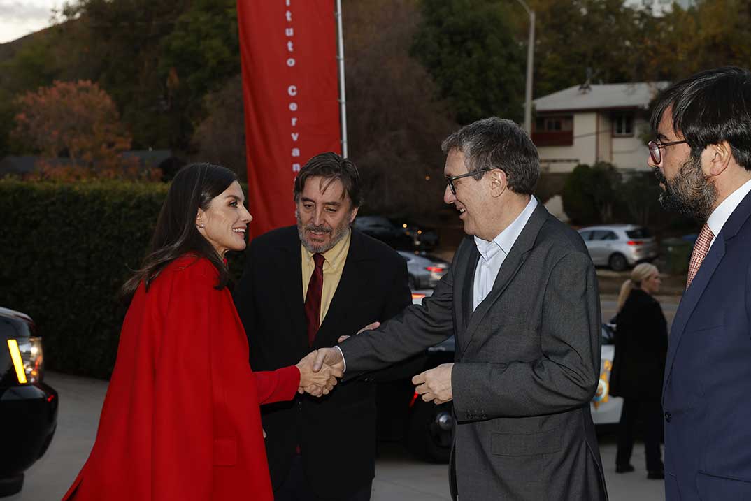 Reina Letizia - Sede del Instituto Cervantes. Los Ángeles (Estados Unidos) © Casa S.M. El Rey