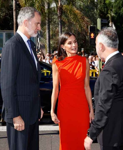 El nuevo vestido favorito de la reina Letizia: de Zara diseñado por Narciso Rodríguez