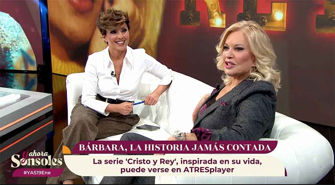 Bárbara Rey - Y ahora, Sonsoles © Antena 3