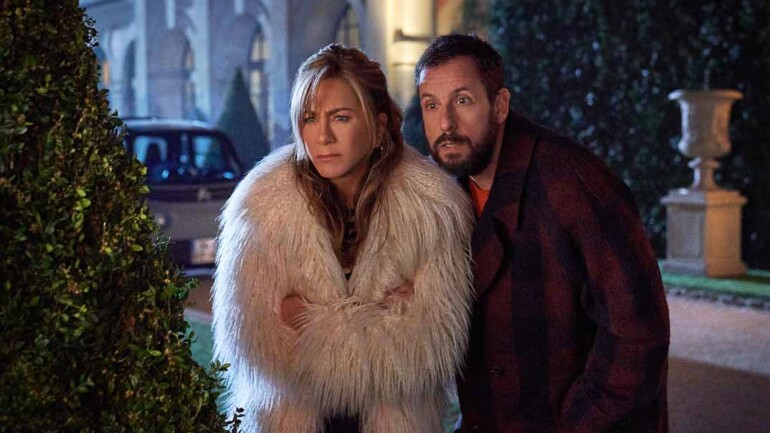 «Criminales a la vista» con Adam Sandler y Jennifer Aniston – Estreno en Netflix