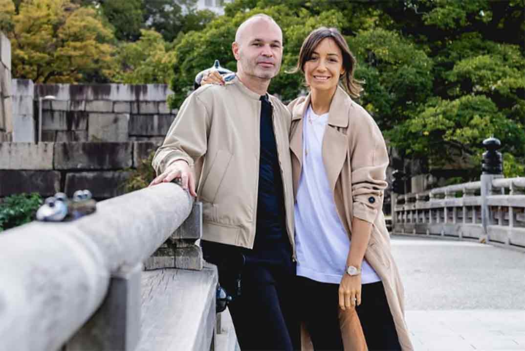 Andrés Iniesta y Anna Ortíz © Redes Sociales