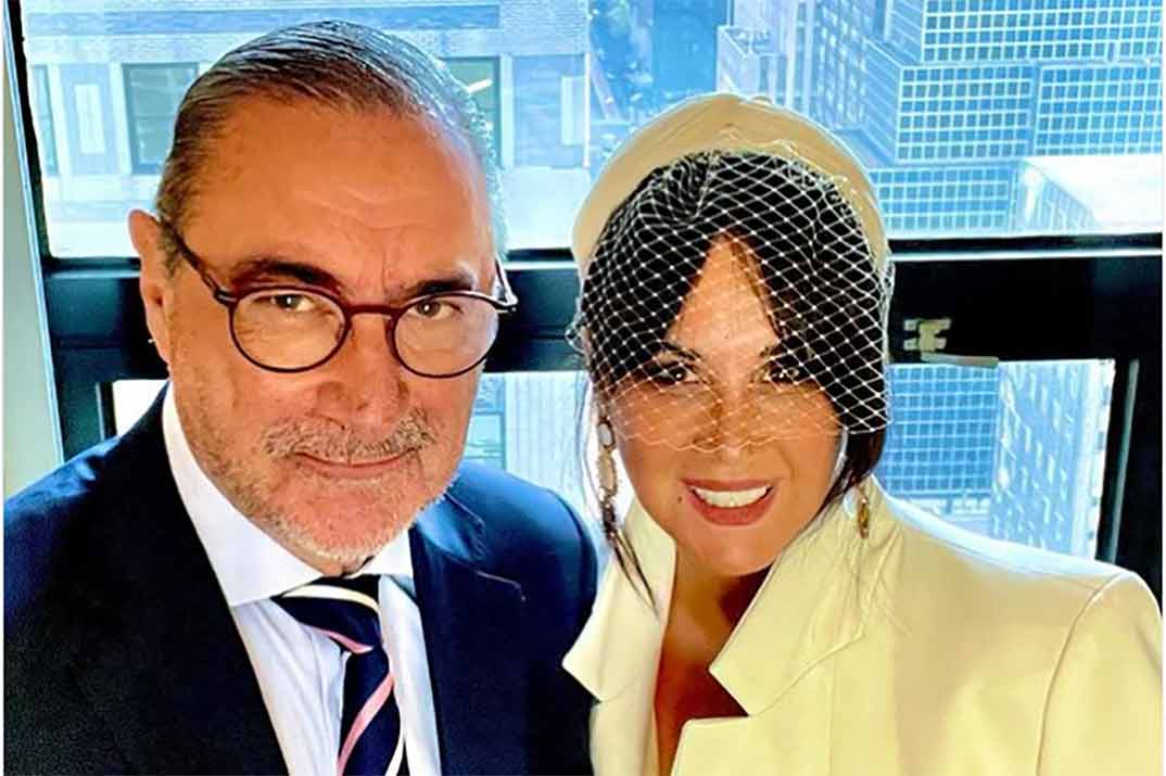 Carlos Herrera y Pepa Gea se casan en secreto