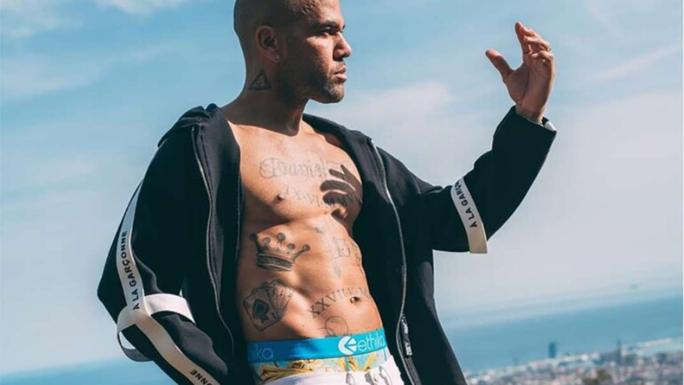 Un tatuaje en el abdomen, la evidencia que delató a Dani Alves