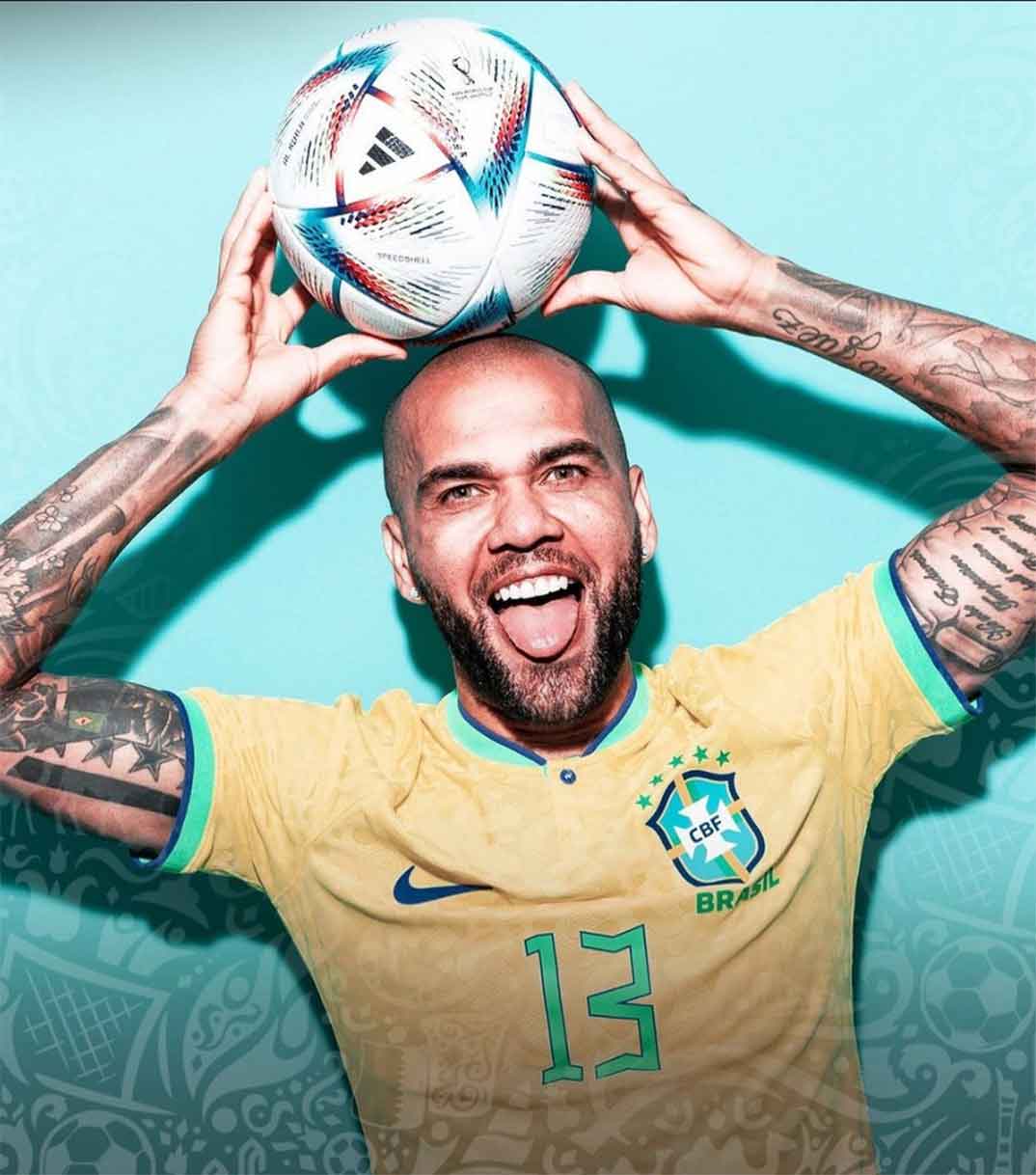 Dani Alves © Redes Sociales