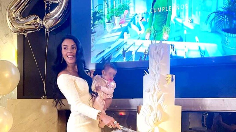 Georgina Rodríguez celebra su 29 cumpleaños por todo lo alto