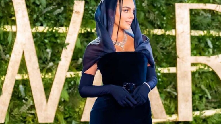 Georgina Rodríguez, espectacular en su primera alfombra roja en Arabia Saudí