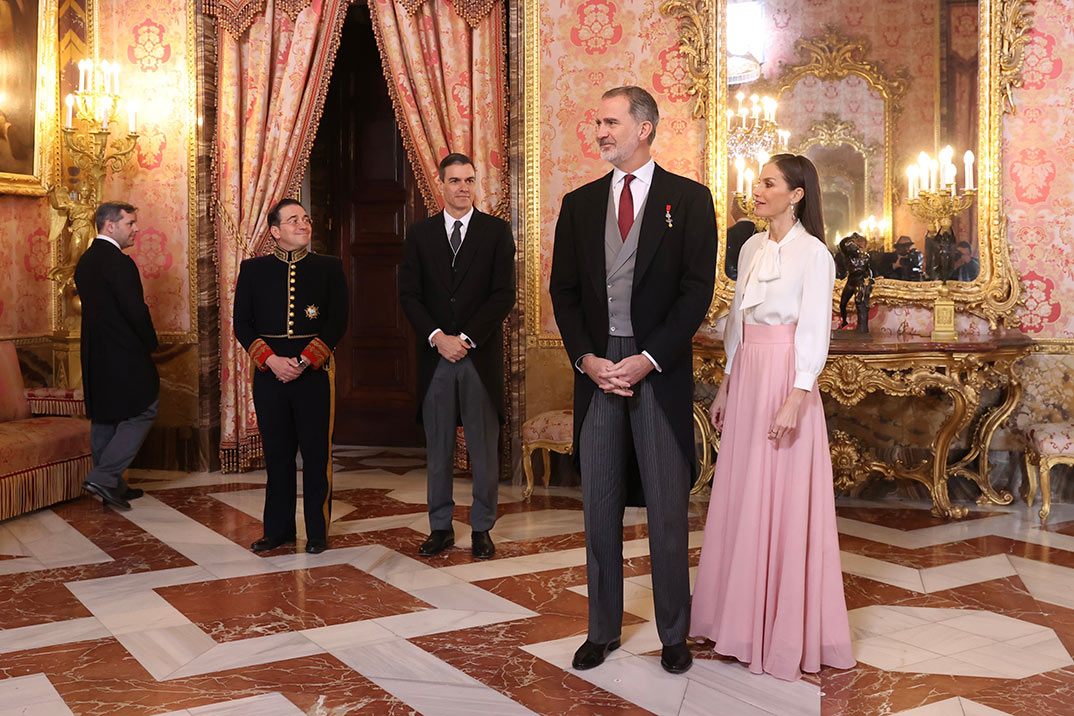 Reyes Felipe y Letizia - Recepción Cuerpo Diplomático © Casa Real S.M. El Rey