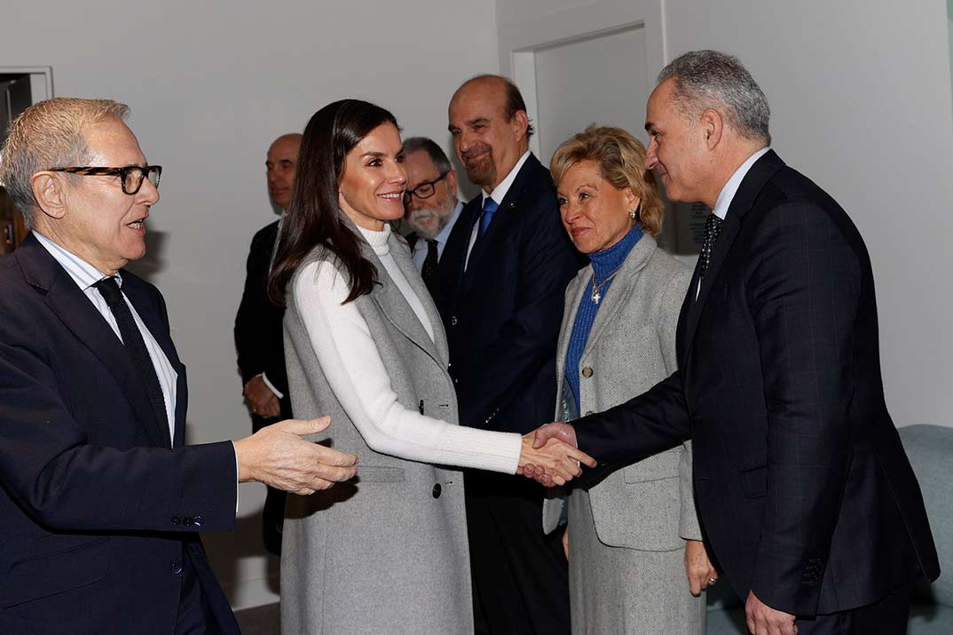 Reina Letizia - Reunión de trabajo de la Asociación Española Contra el Cáncer (AECC) © Casa Real S.M. El Rey