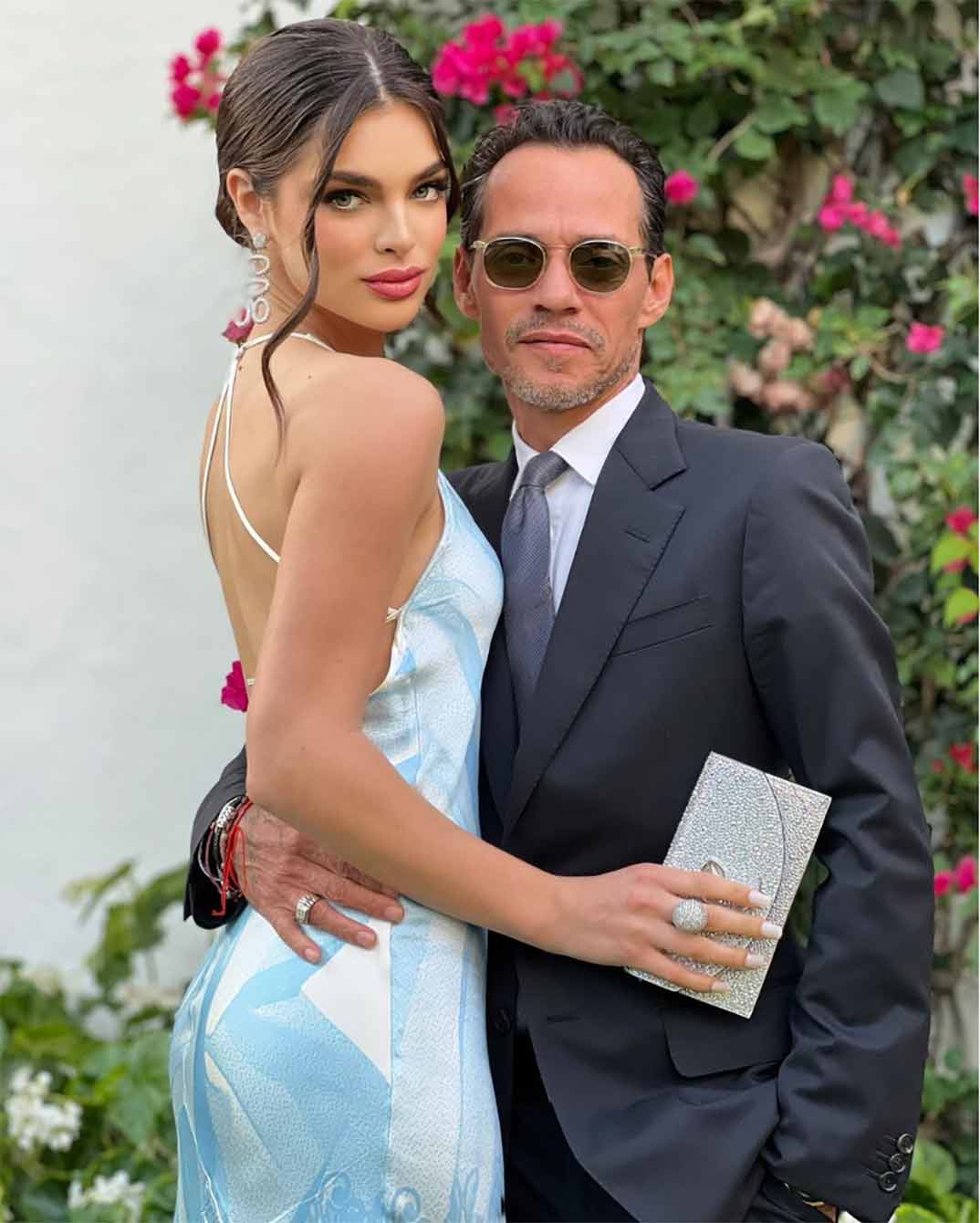 Marc Anthony y Nadia Ferreira © Redes Sociales