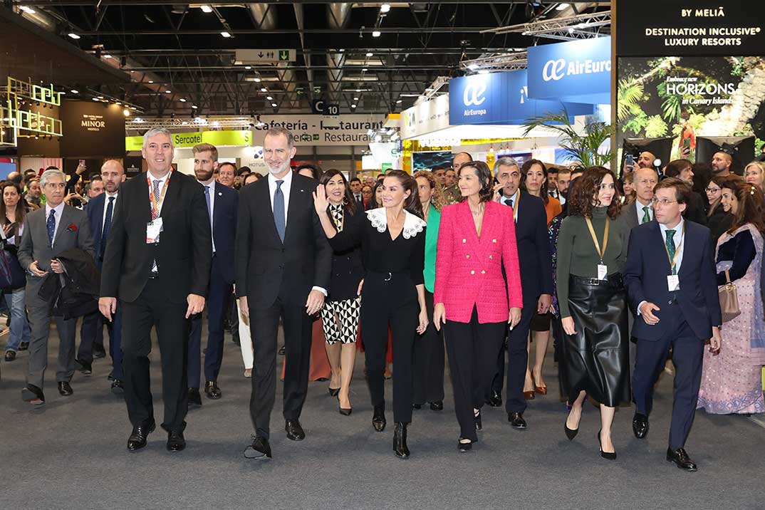 Reyes Felipe y Letizia - Fitur 2023 © Casa Real S.M. El Rey