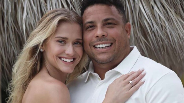 Ronaldo y Celina Locks anuncian su compromiso