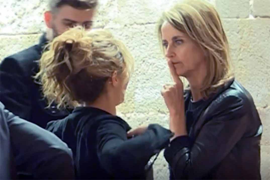 El vídeo viral de la madre de Piqué mandando callar a Shakira
