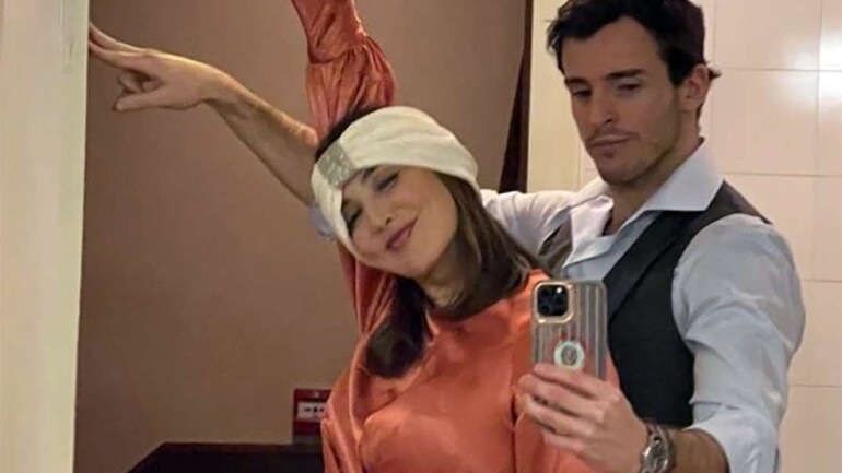 Tamara Falcó e Íñigo Onieva disfrutan de una fiesta inspirada en los años 20