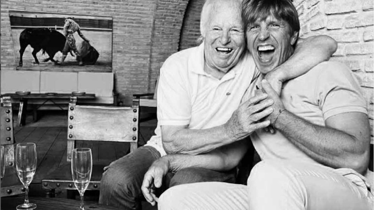 Manuel Díaz y su padre ‘El Cordobés’: la histórica foto de su reconciliación