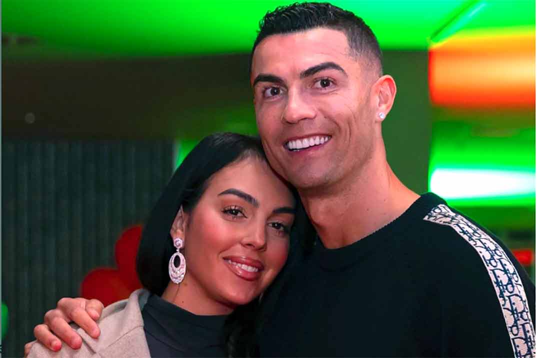 Cristiano Ronaldo y Georgina Rodríguez © Redes Sociales