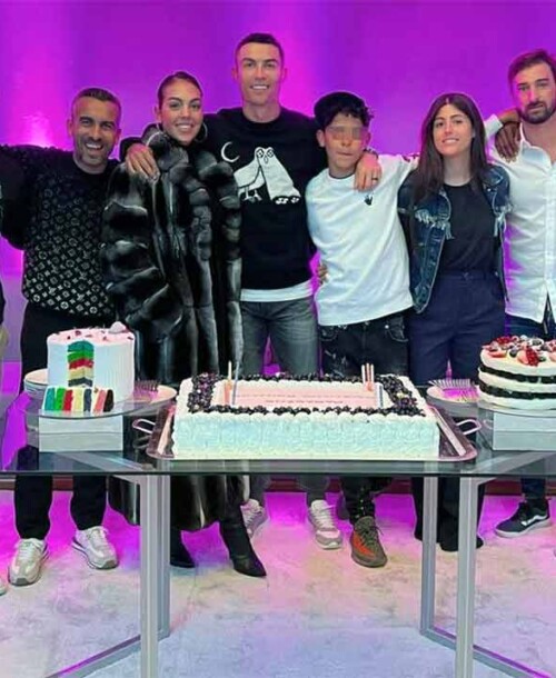 Cristiano Ronaldo celebra su 38 cumpleaños junto a su familia y amigos