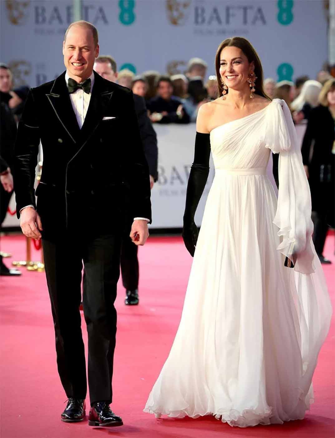 Príncipe Guillermo y Kate Middleton - Premios Bafta © princeandprincessofwales