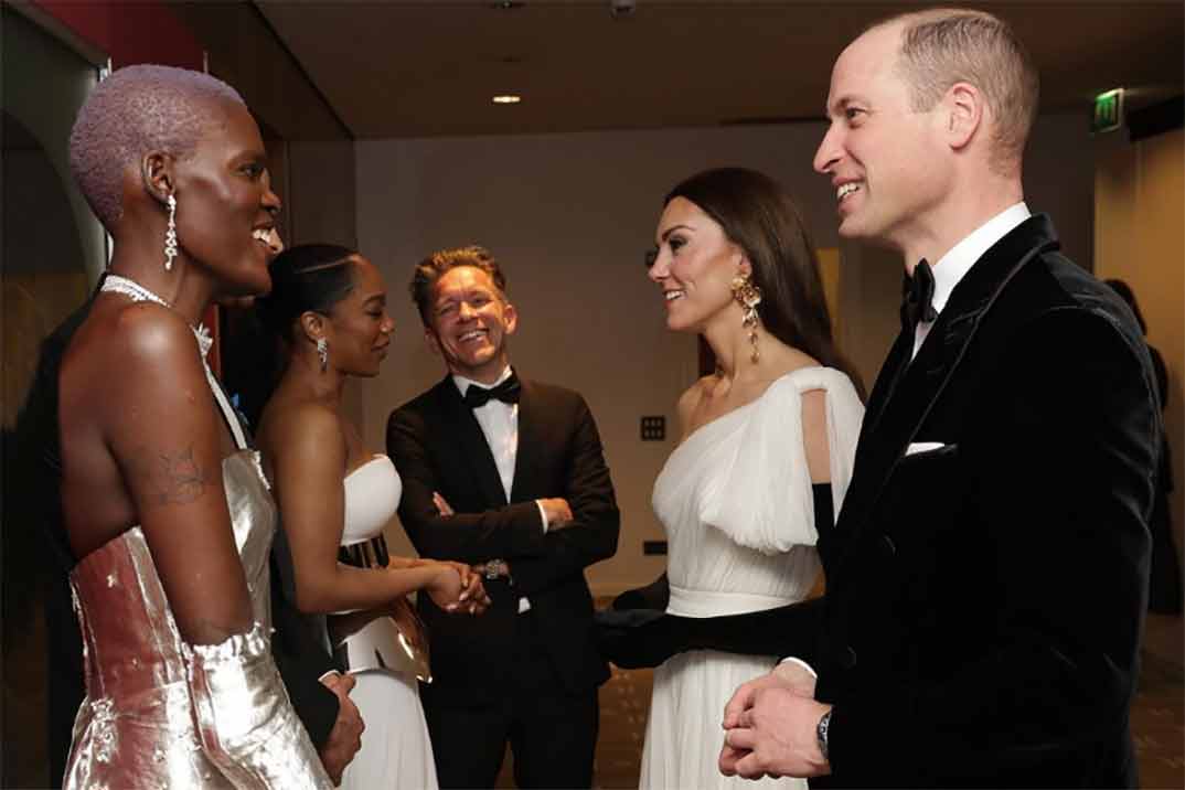 Príncipe Guillermo y Kate Middleton - Premios Bafta © princeandprincessofwales