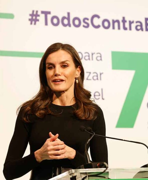 La reina Letizia reafirma su compromiso en la lucha contra el cáncer