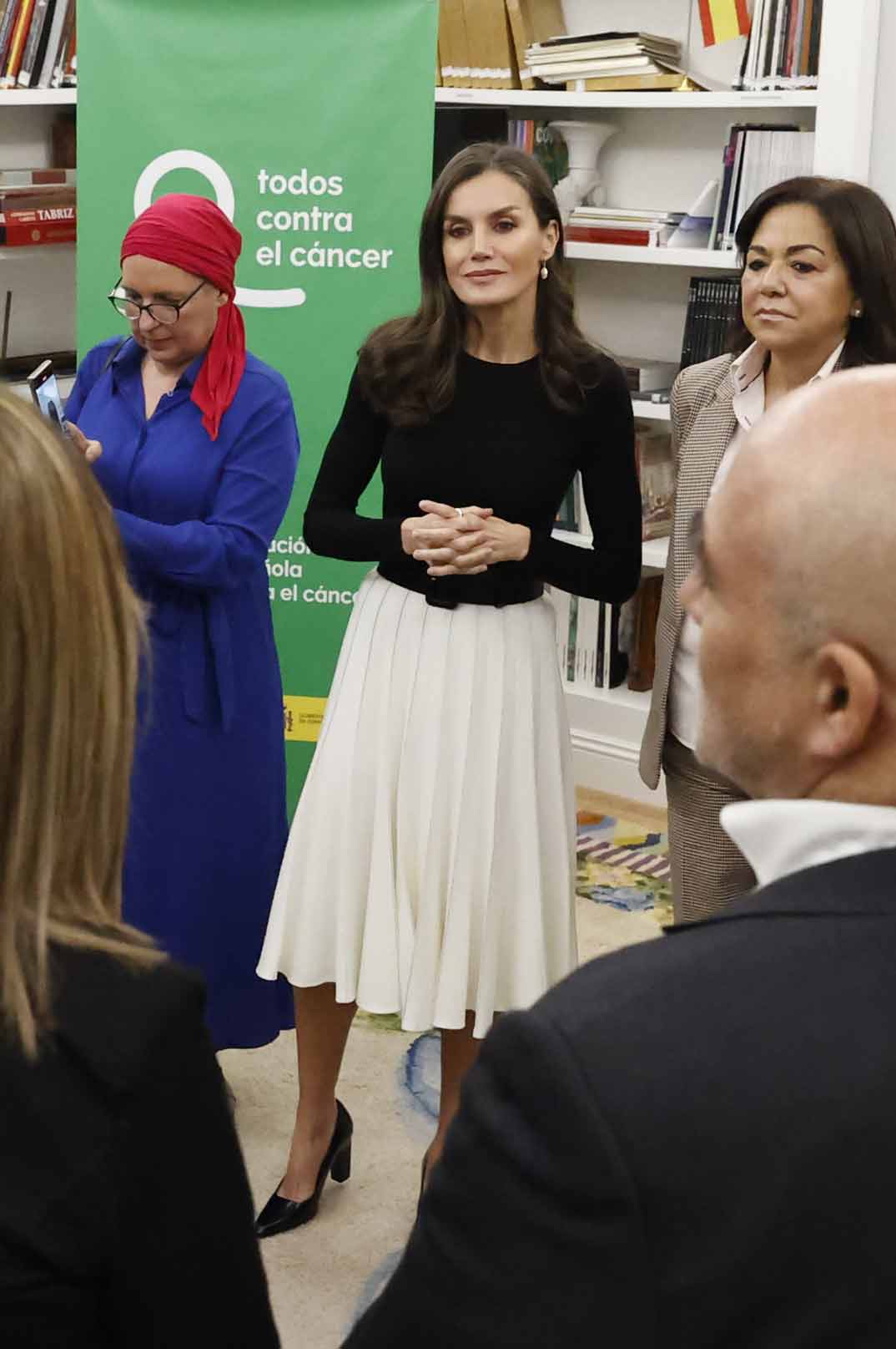 Reina Letizia - Proyecto Todos contra el cáncer © Casa Real S.M. El Rey