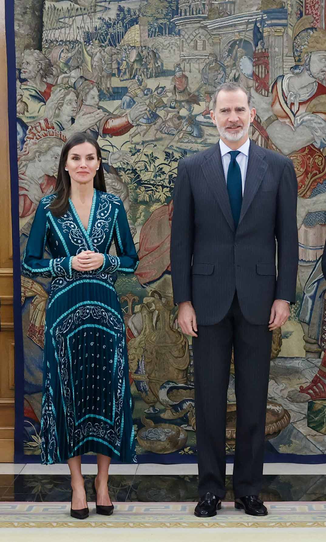 Reyes Felipe y Letizia - Audiencias Palacio de la Zarzuela © Casa Real S.M. El Rey