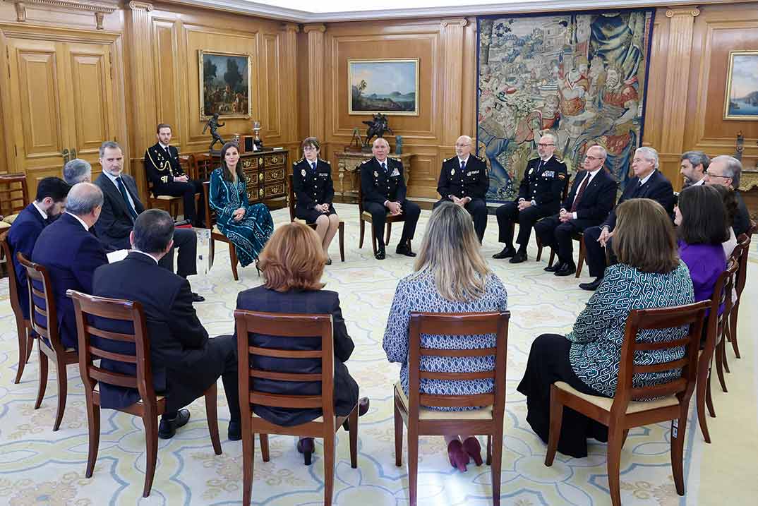 Reyes Felipe y Letizia - Audiencias Palacio de la Zarzuela © Casa Real S.M. El Rey