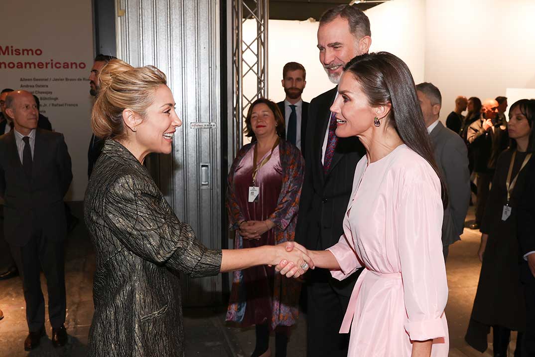 Reyes Felipe y Letizia - ARCO 2023 © Casa Real S.M. El Rey