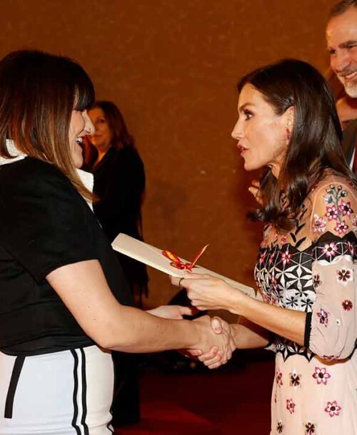 La reina Letizia repite vestido de una de las firmas preferidas de Kate Middleton