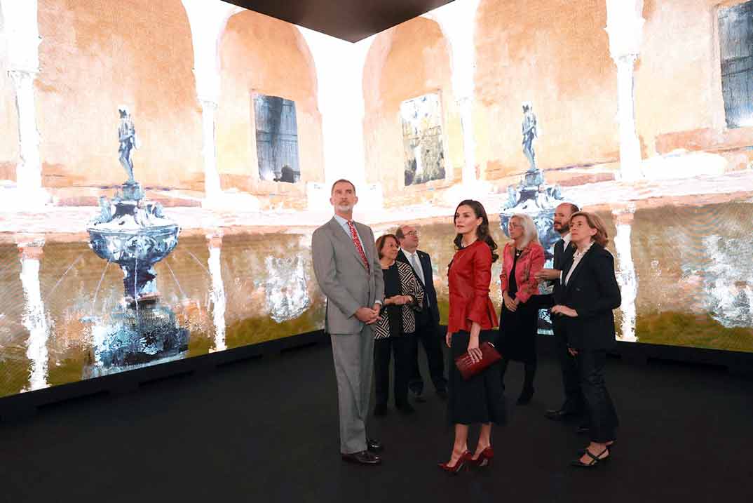 Reyes Felipe y Letizia - Exposición “Sorolla a través de la luz” © Casa Real S.M. El Rey