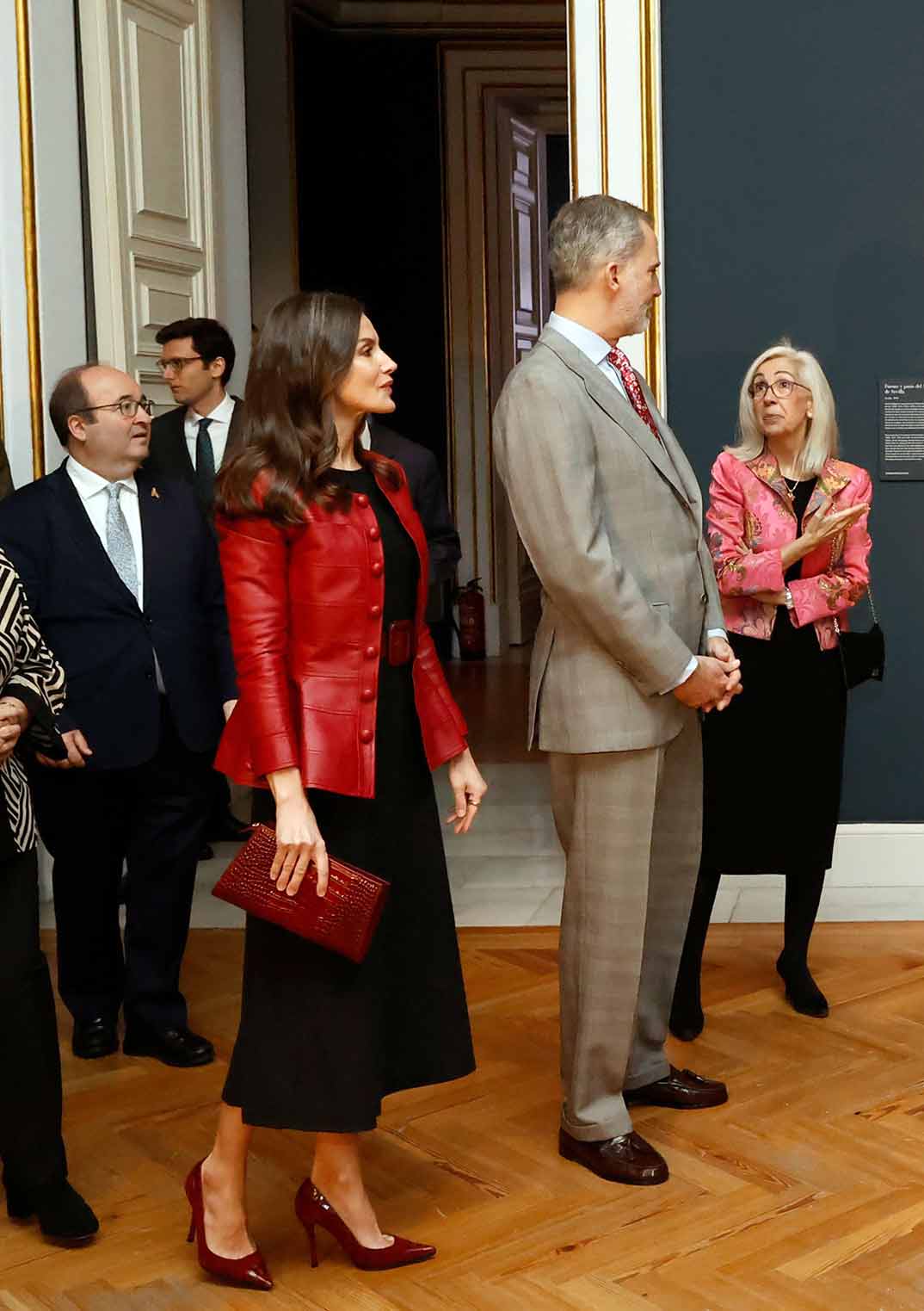 Reyes Felipe y Letizia - Exposición “Sorolla a través de la luz” © Casa Real S.M. El Rey