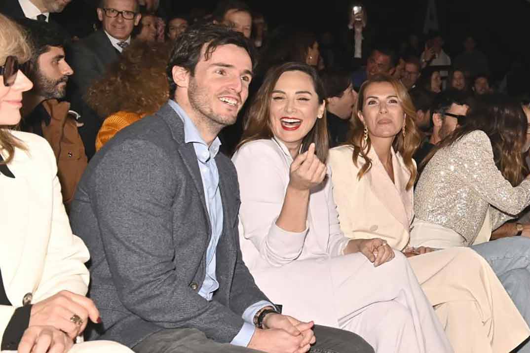 Tamara Falcó con Íñigo Onieva - Pedro del Hierro ©Mercedes Benz Fashion Week Madrid