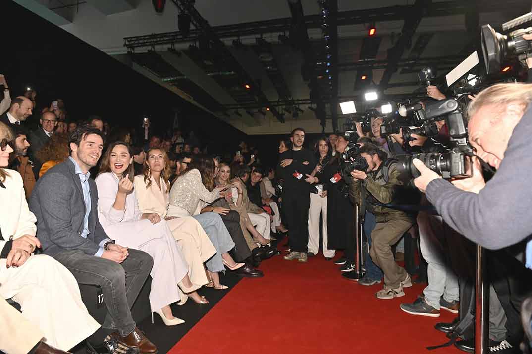 Tamara Falcó con Íñigo Onieva - Pedro del Hierro ©Mercedes Benz Fashion Week Madrid