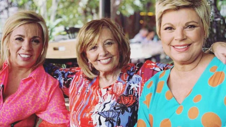 Terelu Campos y Carmen Borrego, muy preocupadas por su madre, Maria Teresa Campos