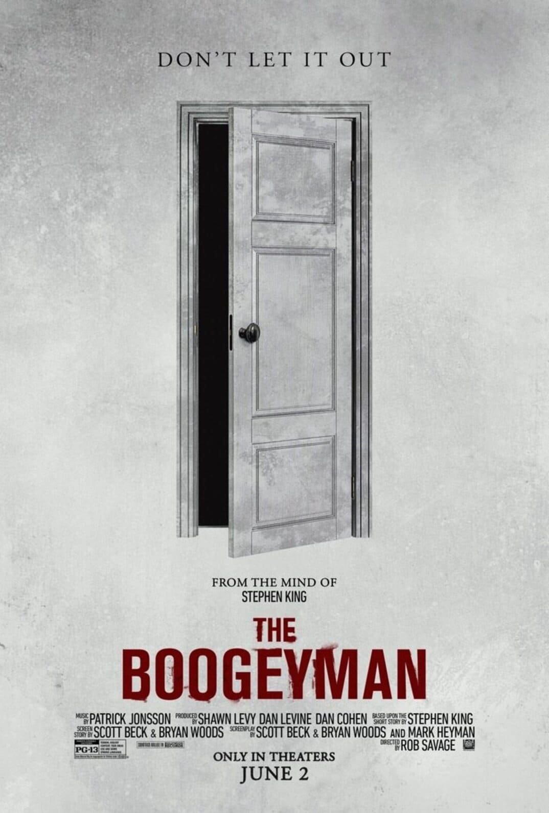 "the boogeyman el hombre del saco" stephen king - poster promocional