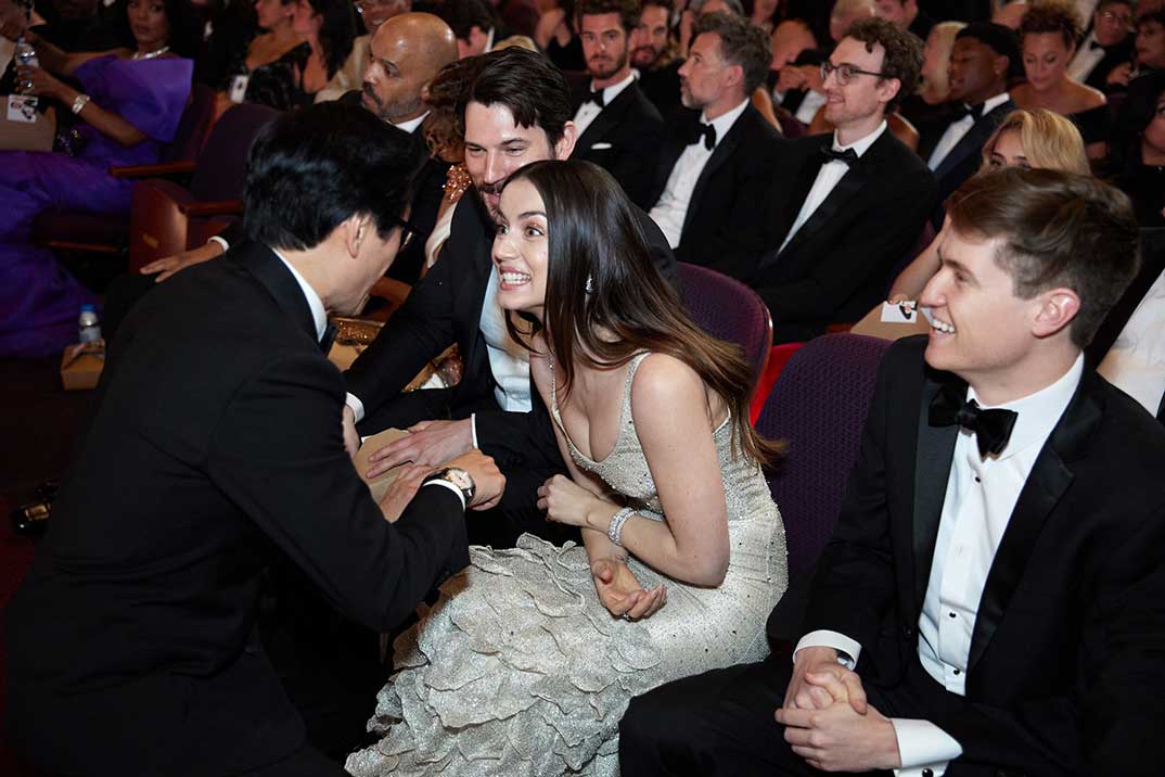 Ana de Armas con su novio, Paul Boukadakis - Premios Oscar 2023 © 2023 Academy of Motion Picture Arts and Sciences