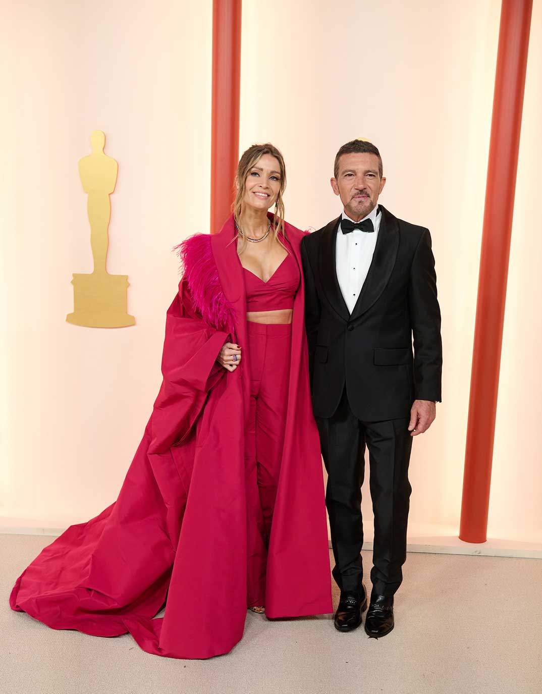Antonio Banderas y Nicole Kimpel - Premios Oscar 2023 © 2023 Academy of Motion Picture Arts and Sciences