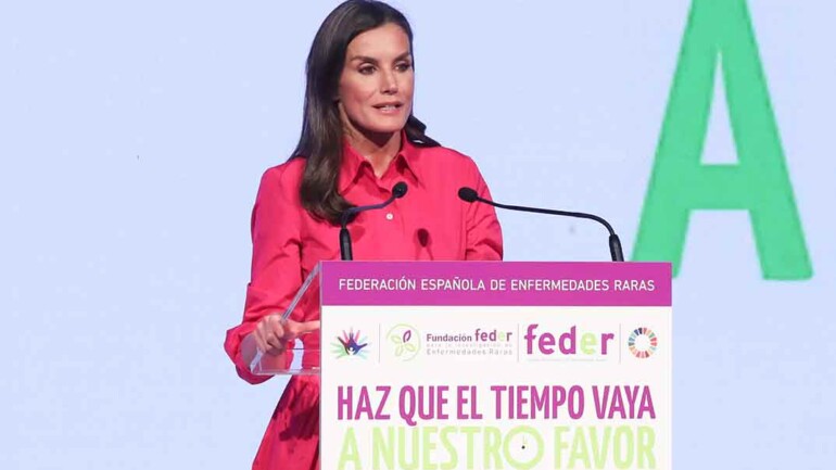 Las emotivas palabras de la reina Letizia al recordar a Marco,  un niño al que conoció meses antes de que falleciese por una enfermedad rara